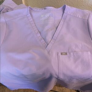 Figs Lavender Scrub set